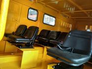 Oranje/Witte/Gele Ondergrondse de Stortplaatsvrachtwagen rs-3CT van de Bemanningsvervoerder (16 Zetels)