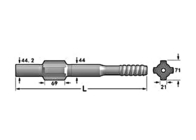 De mijnbouwadapter Furukawa M120 Pd 200 Pd 200r van de Boorsteel