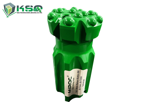 Gedrukt wolfraamcarbide-inbrengselen Rotsboringsinstrumenten T45 76mm Retrac knoppen
