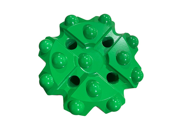 Groen / Blauw Retrac Button Bit Voor Middenharde tot Hard Rock Mining Parts T-WIZ60-115