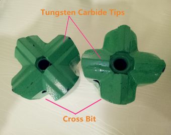 Hardrock die Dwarsbeetjes, het Beetje van de de Knoopboor van het Wolframcarbide H25/R25/R32 boren