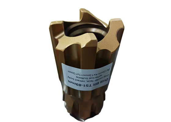 T51-89mm Retrac wolfraamcarbide boorstuk voor langdurige boorprestaties