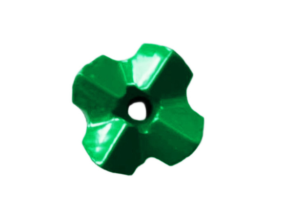 Tapered Rock Drilling Tools 4° Cross-Type Drill Bit Voor Drifting / Tunneling
