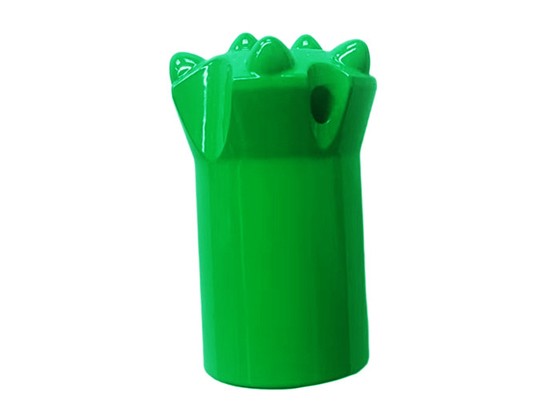 Tapered Rock Drilling Tools 4° 46mmTaper Button Drill Bit voor drijven / tunnelen