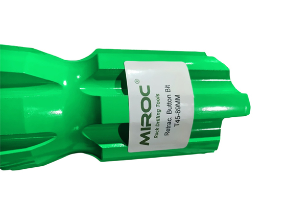 89 mm T45 ballistische knoppen Retrac T45 boorpunten voor mijnbouw
