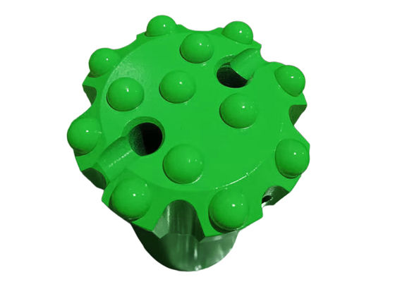 T51-89mm schroefdraad boorknop met semi-ballistische hardmetalen ontwerp voor bankboren