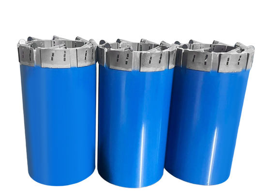 T6-101 Diamantkernbit met diamant/PDC-materiaal Standard kronenprofiel en oppervlakteontlading Waterwegen voor mijnbouwonderzoek