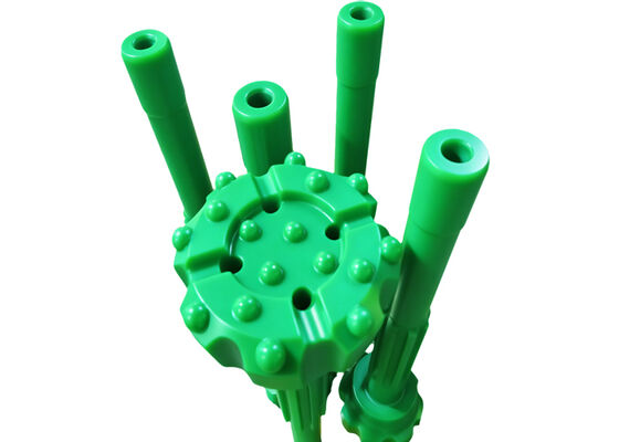 89-140mm DTH-knopbit van gelegeerd staal en wolfraamcarbide met hoge boorefficiëntie voor mijnbouw en steengroeven