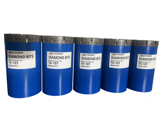 T6-serie geïmpregneerde diamantkern voor zeer harde rotsboren met alle maten beschikbaar