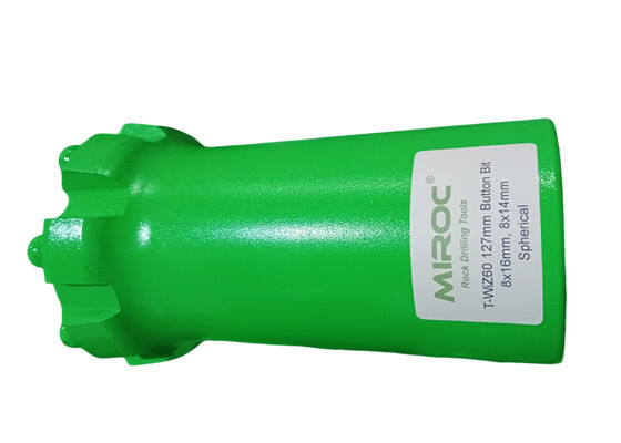 127 mm gedraaide steenboorknop met legeringsstaal en wolfraamcarbiden voor boorwerkzaamheden met hoge prestaties