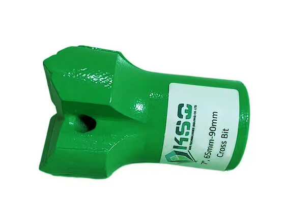 Hoge slijtvastheid Taper Cross Drill Bit Voor Hard Rock Blasting Tungsten Carbide Button