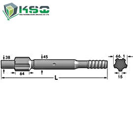 De Steeladapters HD 125, HD 150, HD 160 van de Boartboor