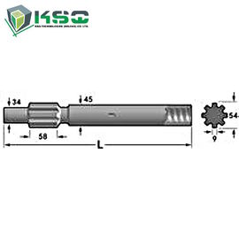 SIG de Adapter HBM 50, HBM 100, HBM 120, HBM 101 van de Boorsteel