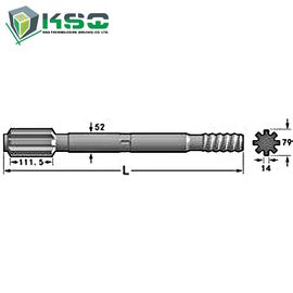 T51 van de de Steeladapter van de Draadboor de Boringshulpmiddelen van  met CNC Malen