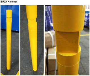 BR2/van BR3 2“ DTH Hamers die goed Lage BR2 van de Luchtdruk Hamer Gele Kleur boren