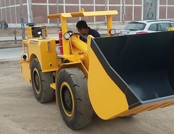 Hydrostatische van de de Afstandsstortplaats van de Pomp1cbm Lading van het de Machine1m3 Volume de Capaciteits Gele Kleur