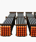Zwarte DTH-Boorpijp 6000mm - 89mm onderaan de Hulpmiddelen van de Gatenboring 2 3/8 API Reg.