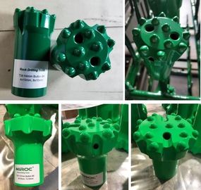 De Hulpmiddelen van de de Rotsboring van het wolframcarbide T38/R38-de Beetjes van de Draadknoop met Thermische behandelingsprocédé