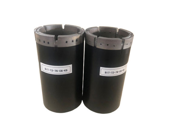 T2-76mm het Doordrongen beetje van de Diamantkern voor het geotechnische het uitboren boren