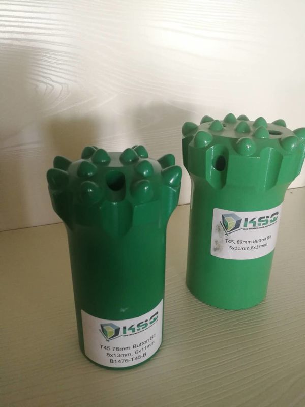 Cnc Beetjes van de Malent45 de Sferische/Ballistische Boor voor Harde Schurende Rots Dia 70 - 89mm