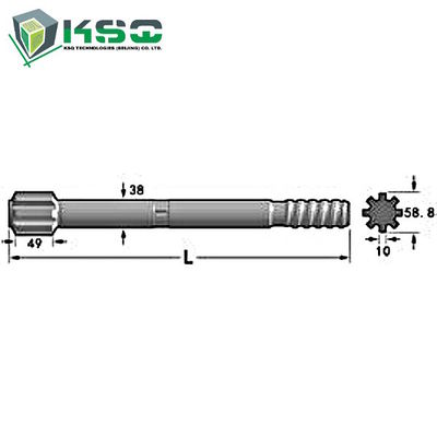 Underground Mining Drill Shank Adapter