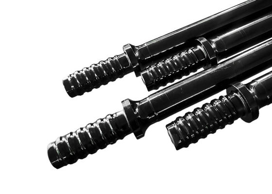 3050mm 3660mm Length Rock Drilling Tools Fully Carburized Extension Drill Rod