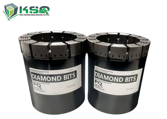 PQ geïmpregneerde diamantkern bit geschikt voor het boren