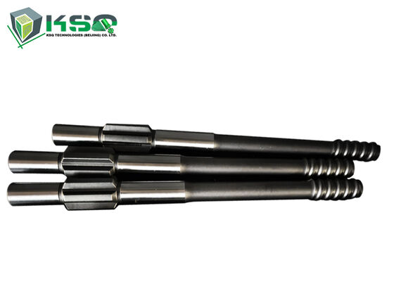 T45-655 mm roestvrije staafadapter voor rotsboormachines met T38-T45-draad