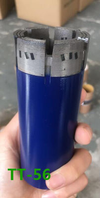Dia 56mm de Verwerking van het het Beetjesmeedstuk van de Diamantpdc Boor voor Middelgrote/Super Harde Vormingen