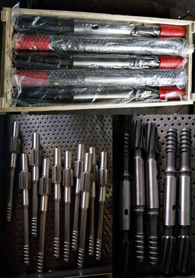 De de Steeladapter R32 R38 T38 van de ondergrondse Mijnbouwboor past Met hoge weerstand in