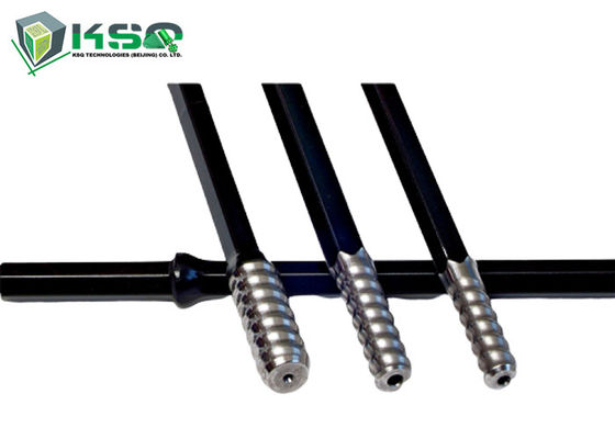 Hexuitdraai 25 van de de Snelheidsstaaf van de Drifterstaaf van het de Steelbeëindigen de staafr25 Lengte 6103600mm voor Mijnbouw