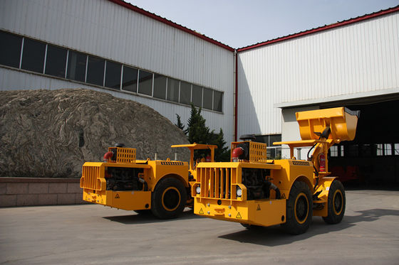 66Kw van de de Stortplaatsmachine van de ladingsafstand de Ondergrondse Mijnbouwlader met Detuz-Motor BF4L914