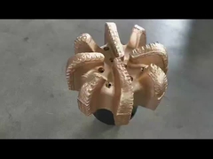 Carbide PDC Tricone boorstuk 6 messen / 6 sproeiers