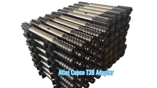 T38 schachtadapter voor Atlas Copco-platforms